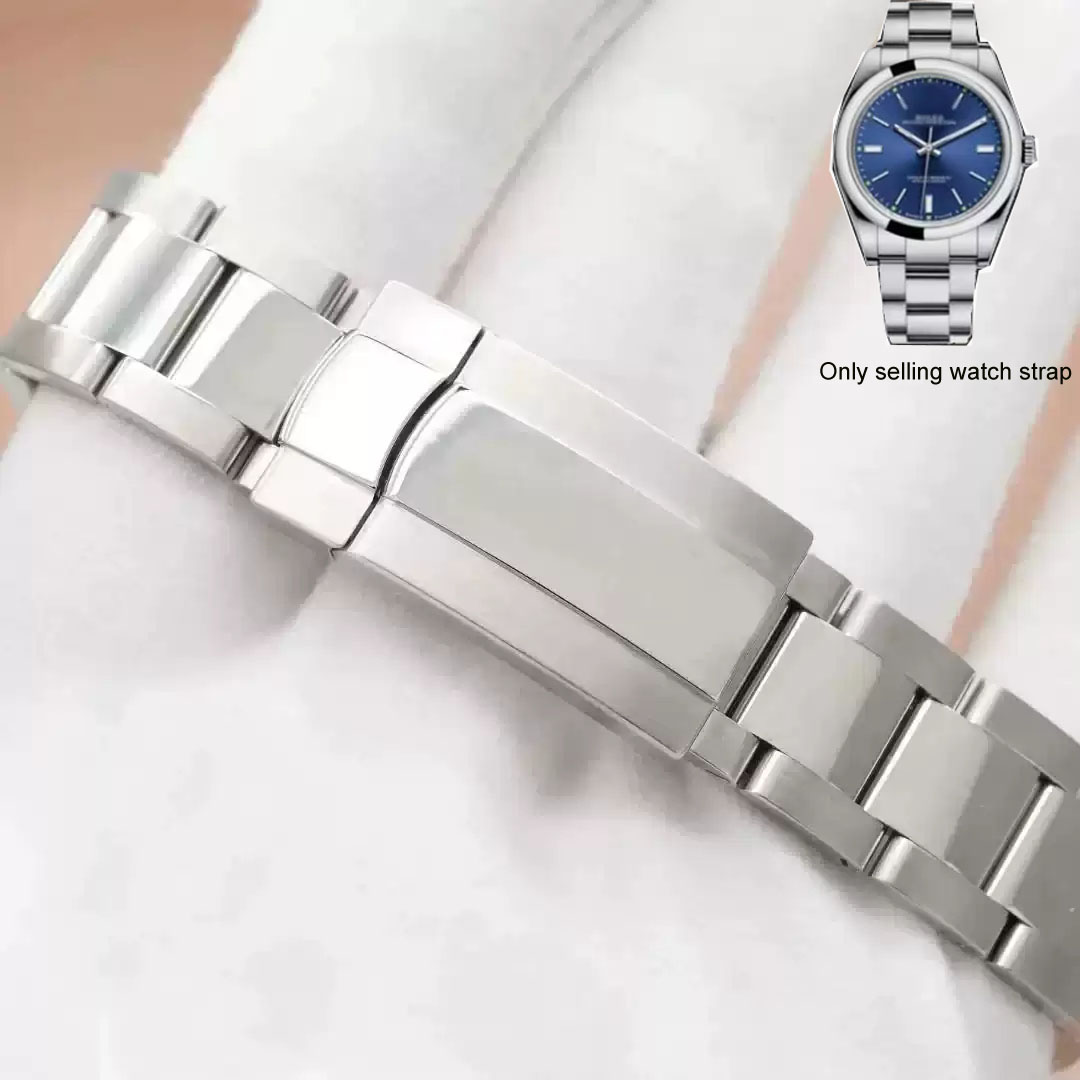 Luxury Watch Class - حزام ساعة رجالي من الفولاذ المقاوم