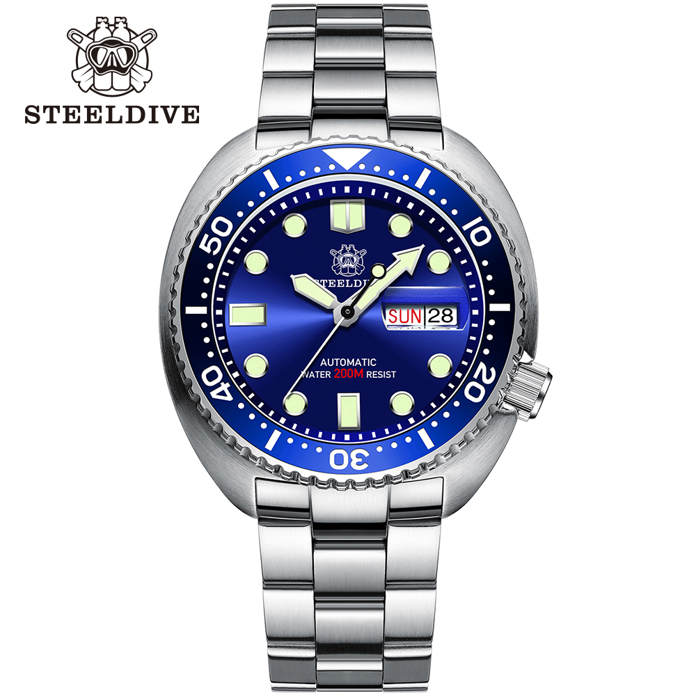 Seiko Watch Prospex - ساعة STEELDIVE ماركة SD1972 45 ملم