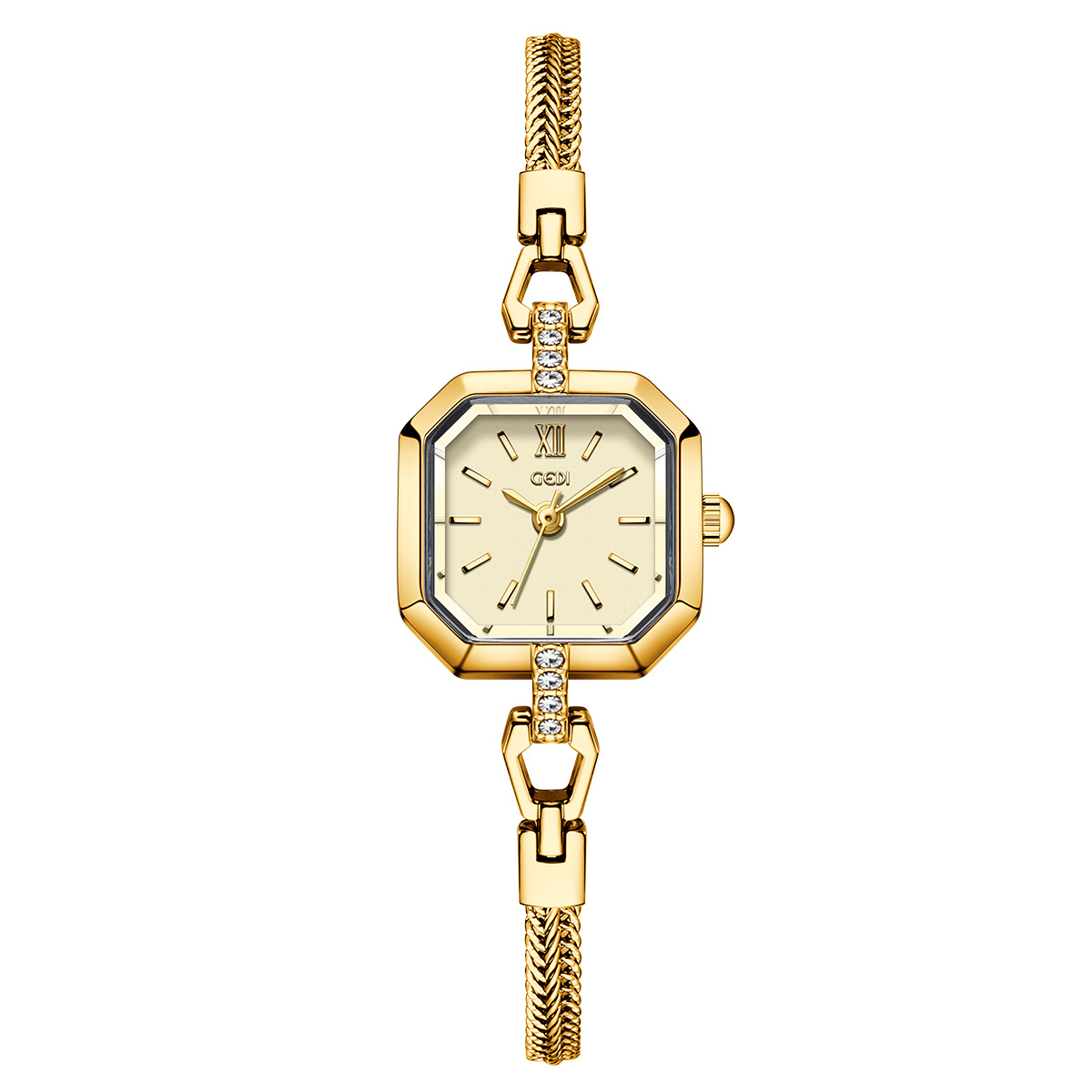 Luxury Watch Value - ساعة كوارتز مربعة أنيقة وراقية من
