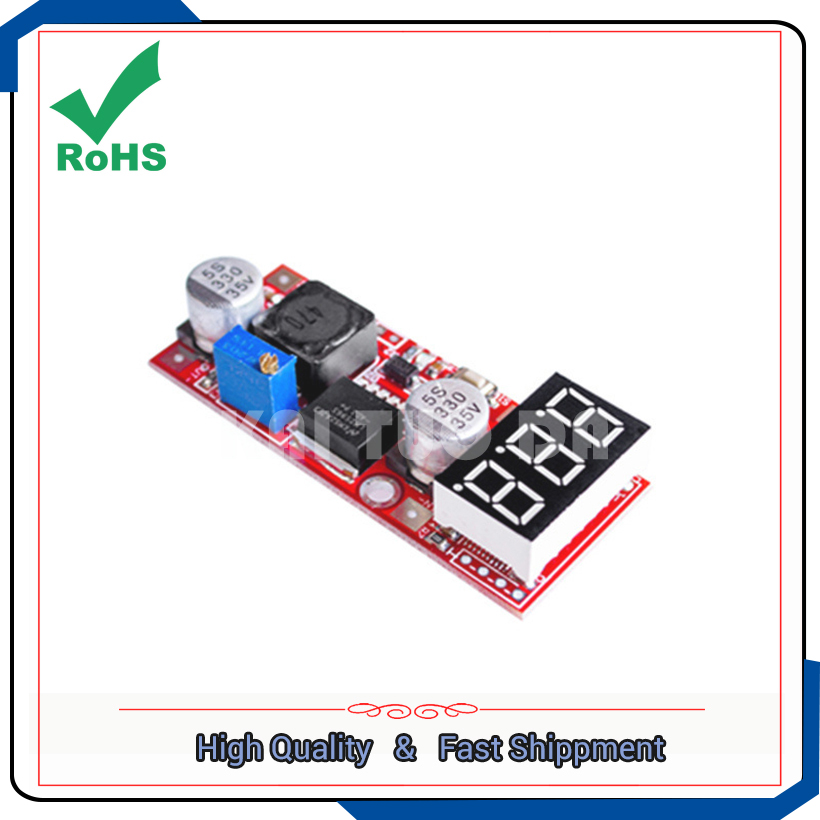 Regulator Display Watch - ساعة مقياس الجهد DC-DC وحدة تحويل