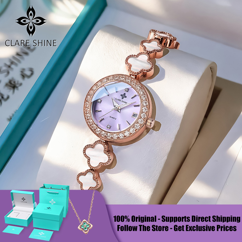 Luxury Watch Quartz - ساعة نسائية كوارتز من سلسلة لاكي