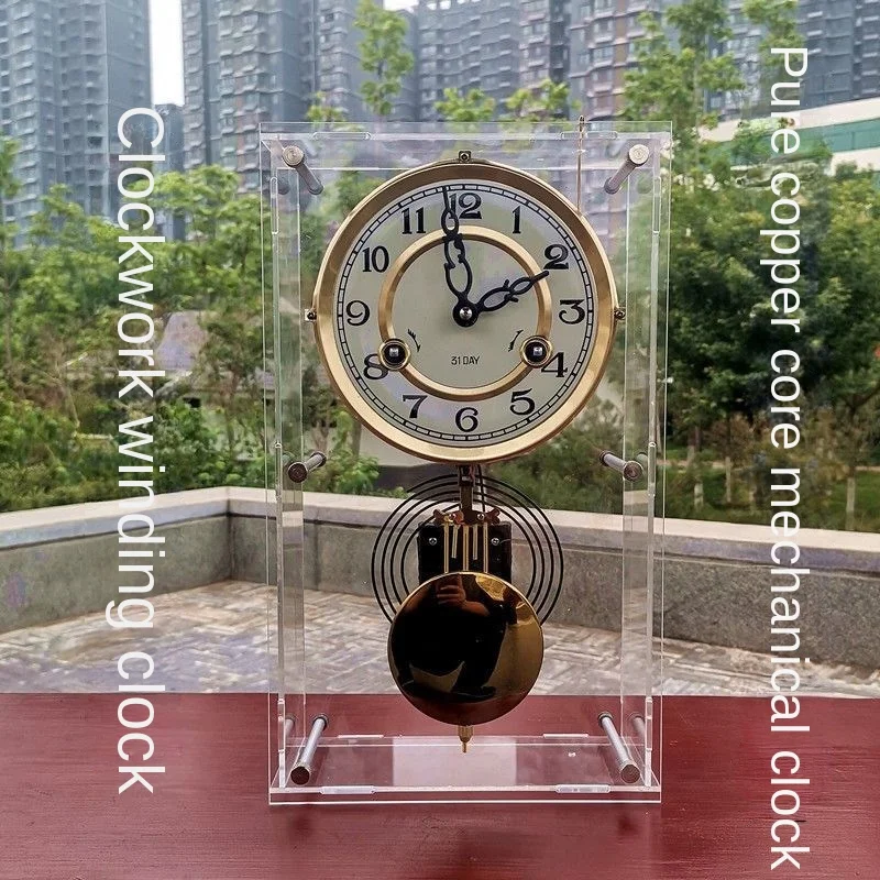 ساعة طاولة ميكانيكية عتيقة ، س - مراجعة Table Watch Luxury وسعره