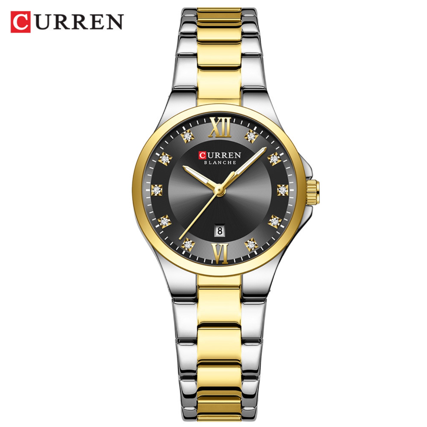 ساعات نسائية فاخرة من CURREN،  - مراجعة Luxury Watch Quartz وسعره