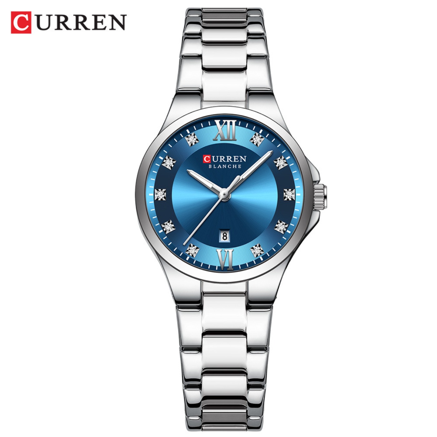 ساعات نسائية فاخرة من CURREN،  - مراجعة Luxury Watch Quartz وسعره