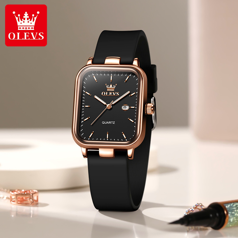 ساعة OLEVS الفاخرة للنساء بمين - مراجعة Luxury Watch Dial وسعره