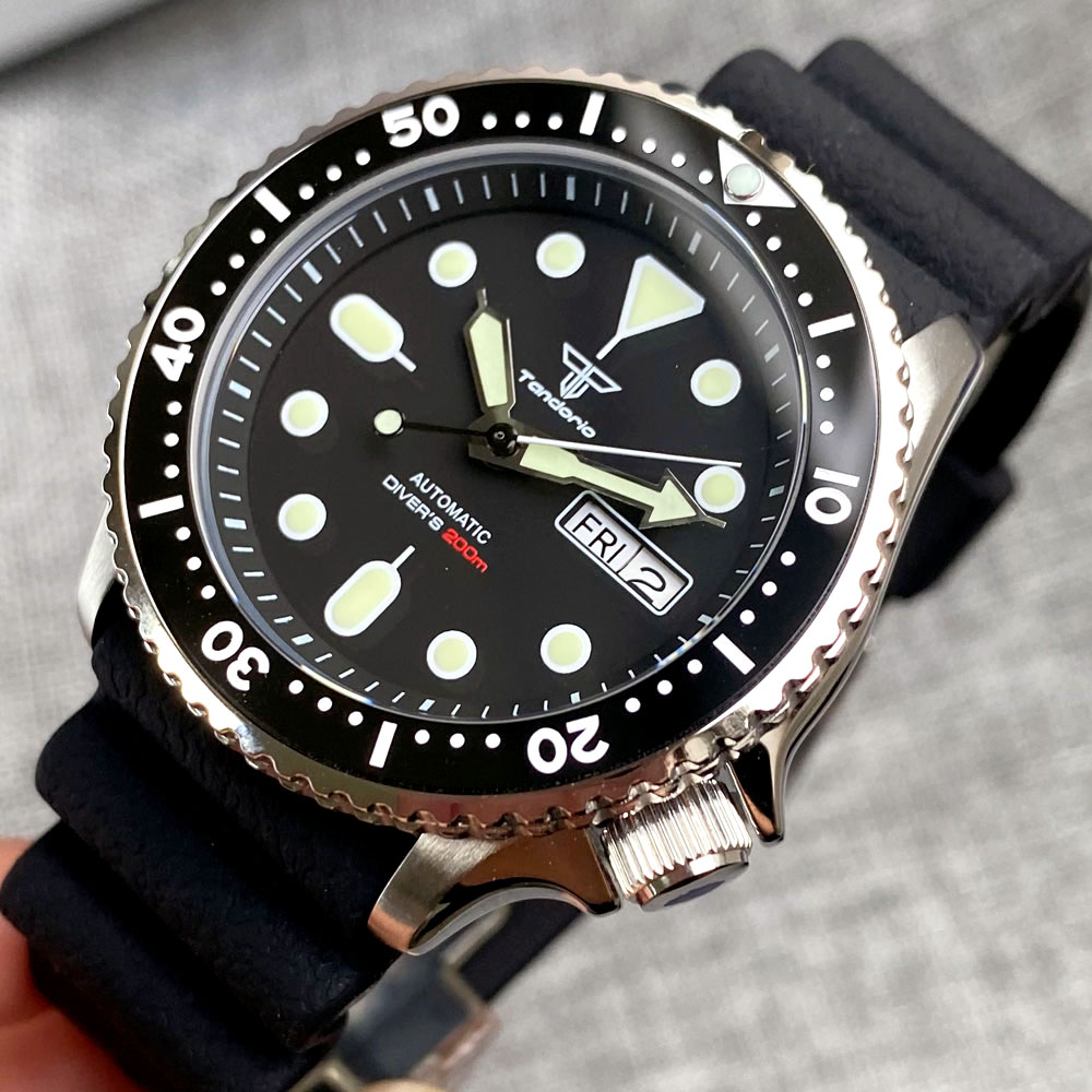 ساعة غوص رجالية تاندوريو NH36A - مراجعة Seiko Watch Prospex وسعره