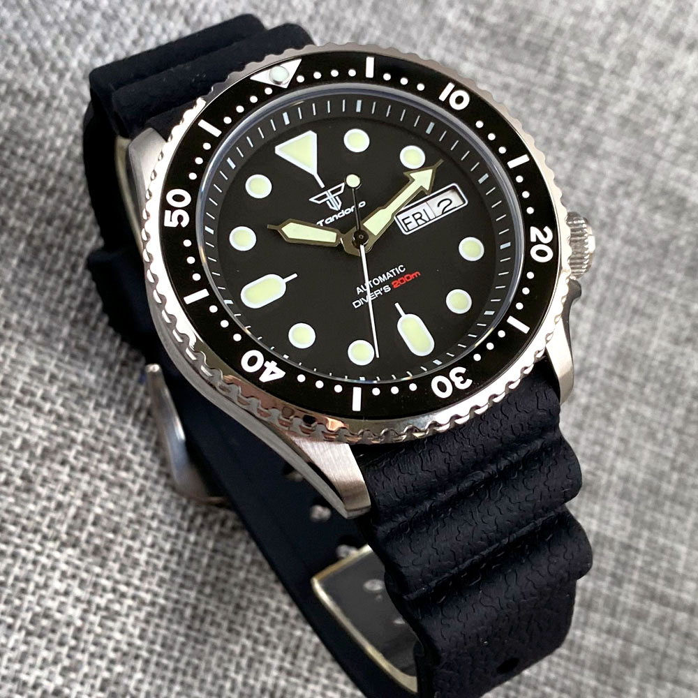 ساعة غوص رجالية تاندوريو NH36A - مراجعة Seiko Watch Prospex وسعره