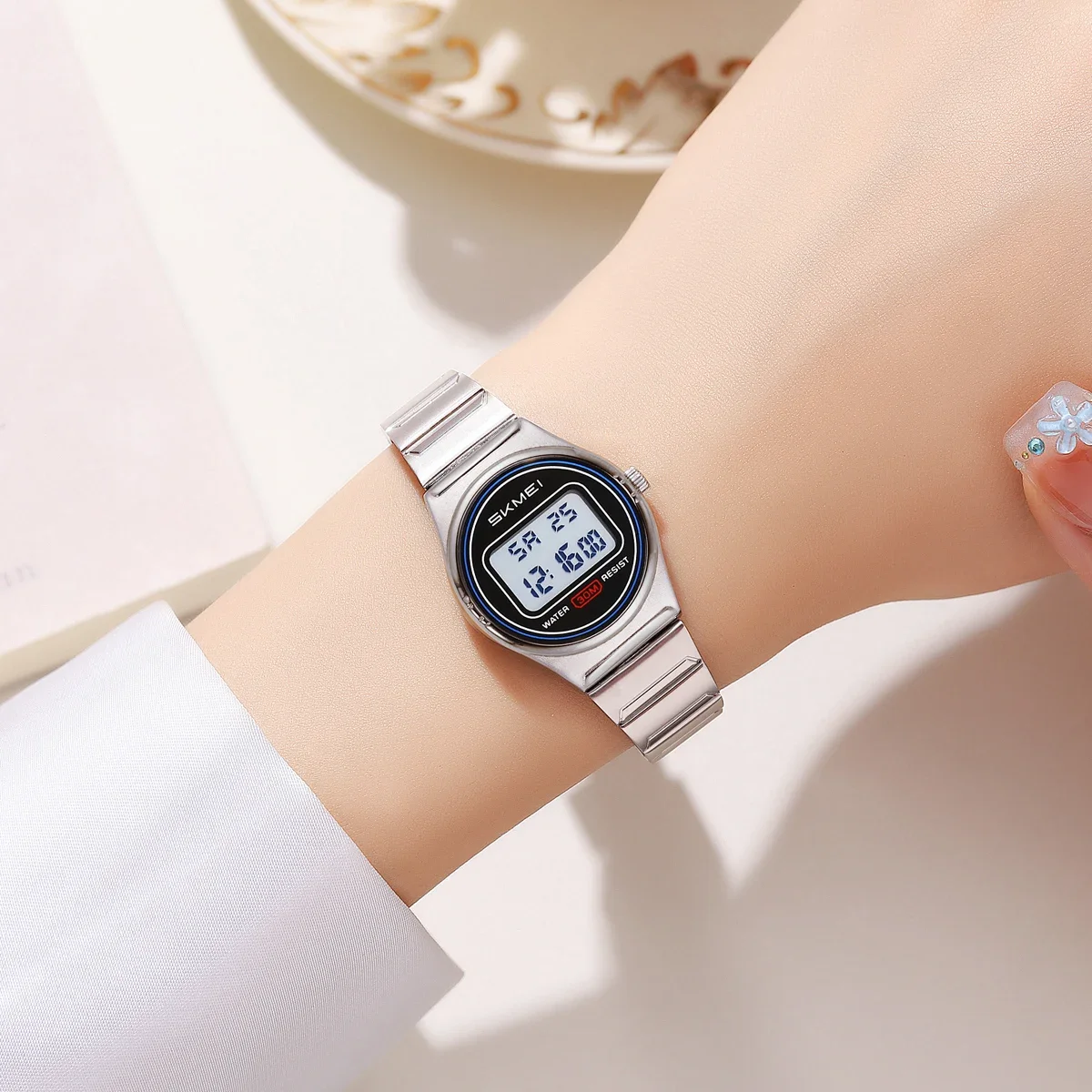 ساعة SKMEI رقمية من الفولاذ ال - مراجعة Minute Repeater Watch وسعره