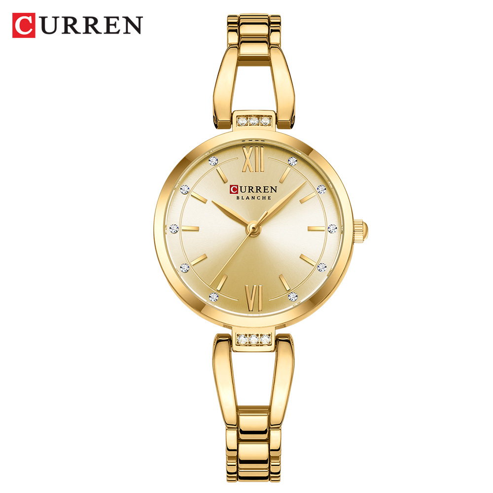 ساعات CURREN النسائية الأنيقة  - مراجعة Luxury Watch Straps وسعره