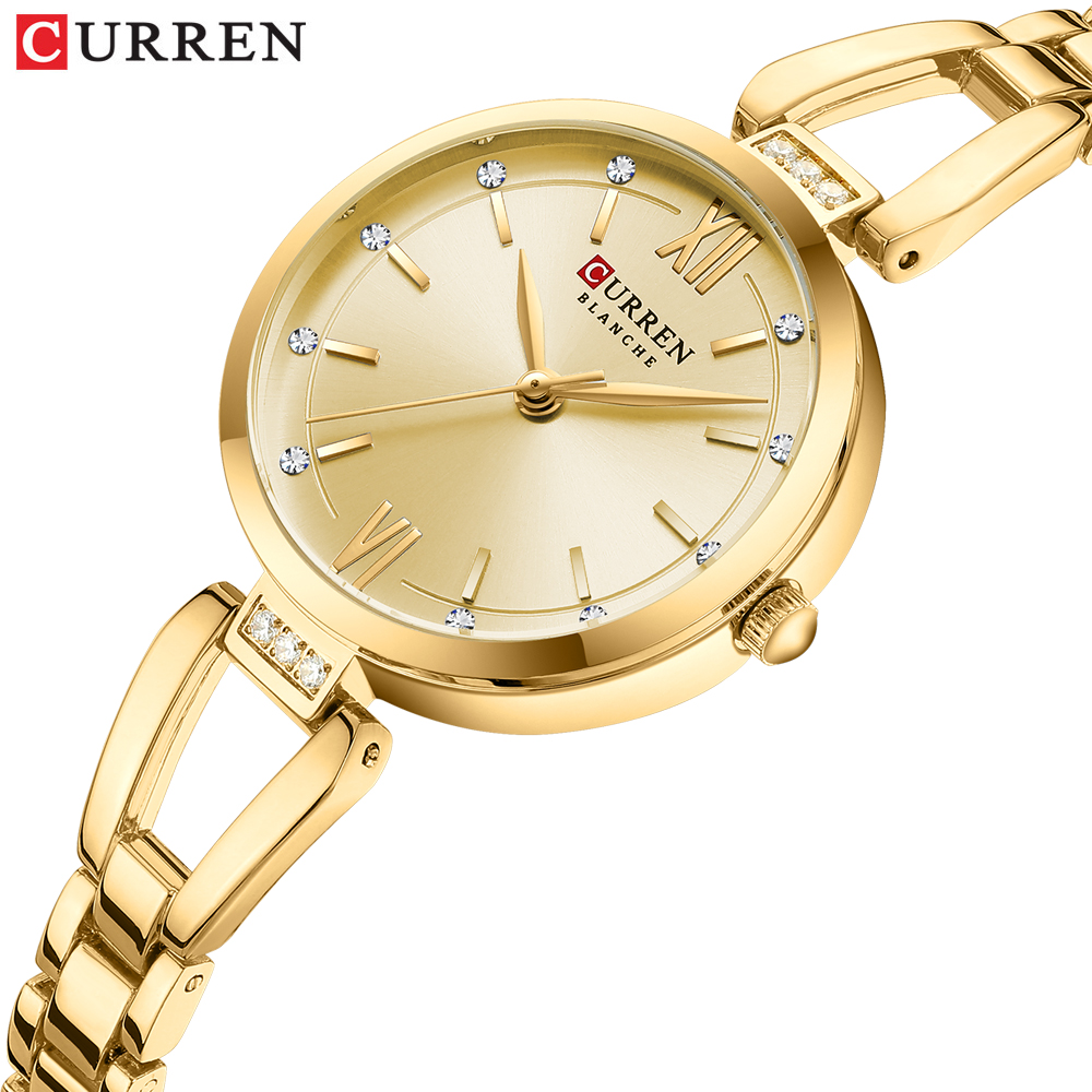 ساعات CURREN النسائية الأنيقة  - مراجعة Luxury Watch Straps وسعره
