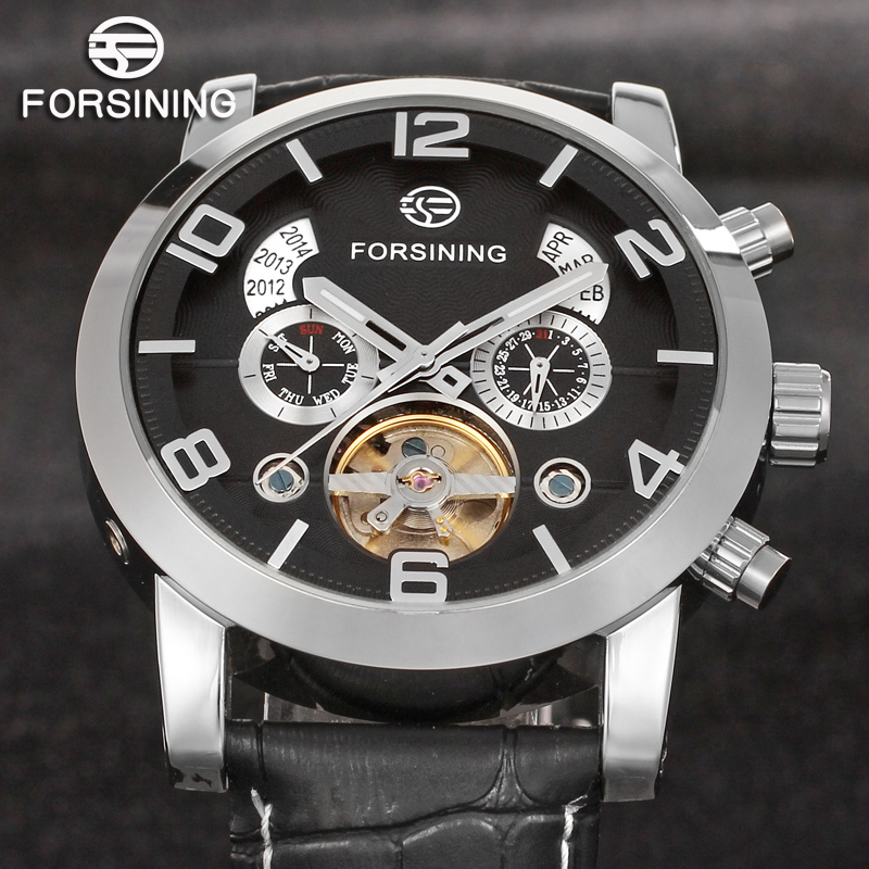 Forsining أزياء الميكانيكية ال - مراجعة Regulator Display Watch وسعره