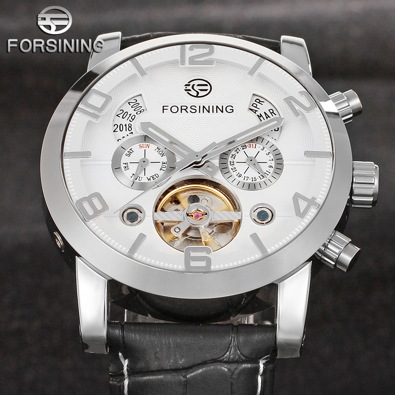 Forsining أزياء الميكانيكية ال - مراجعة Regulator Display Watch وسعره