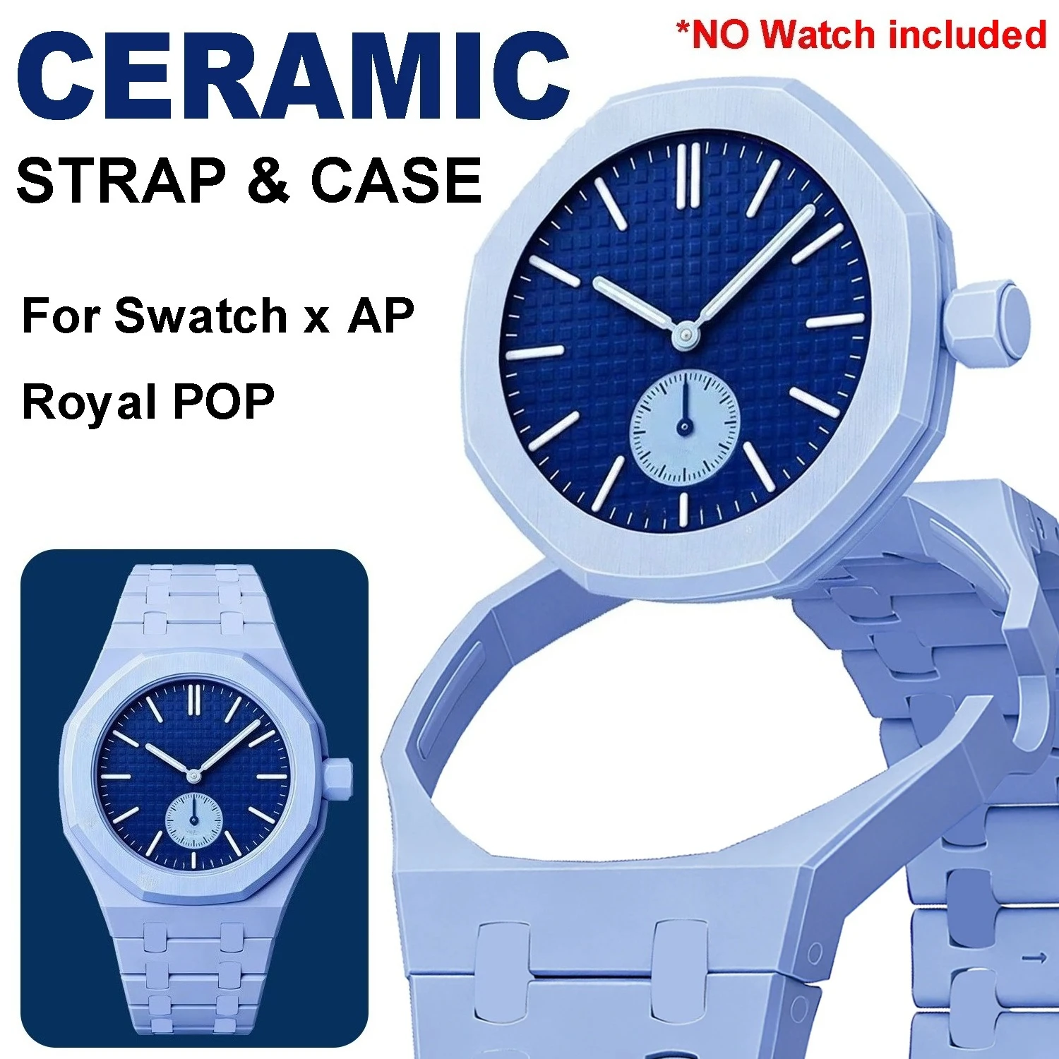 غطاء وحزام من السيراميك الحيوي - مراجعة Luxury Watch Ap وسعره