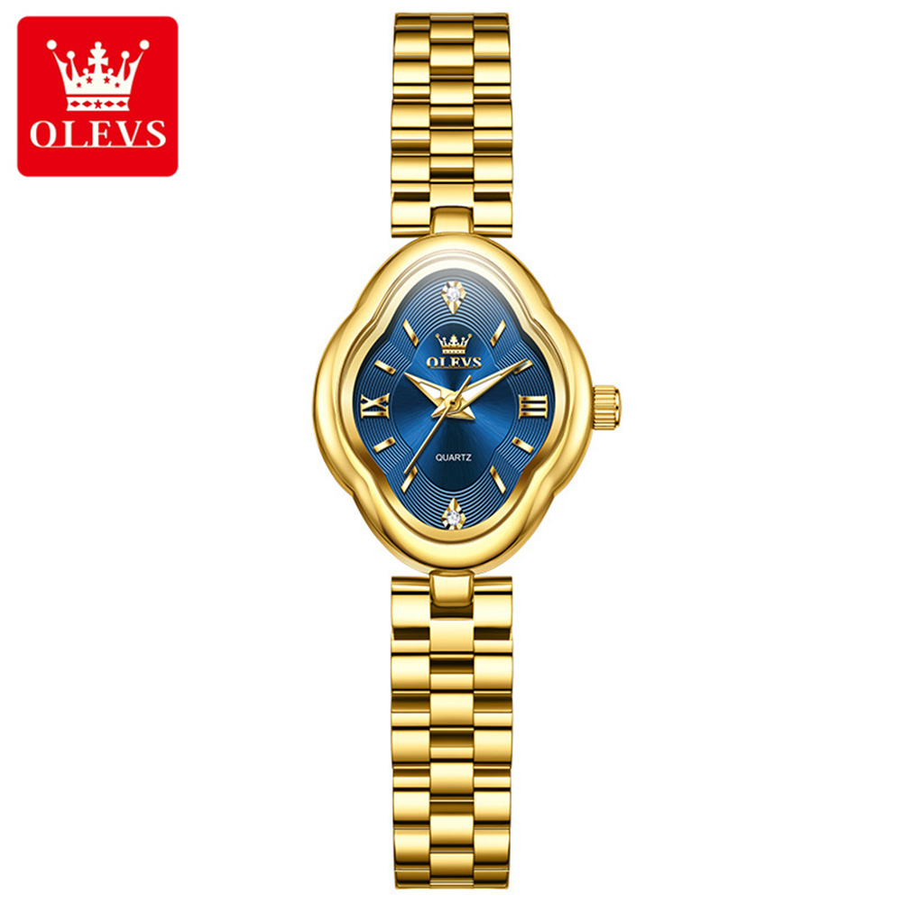 OLEVS العلامة التجارية الجديدة - مراجعة Luxury Watch Girl وسعره