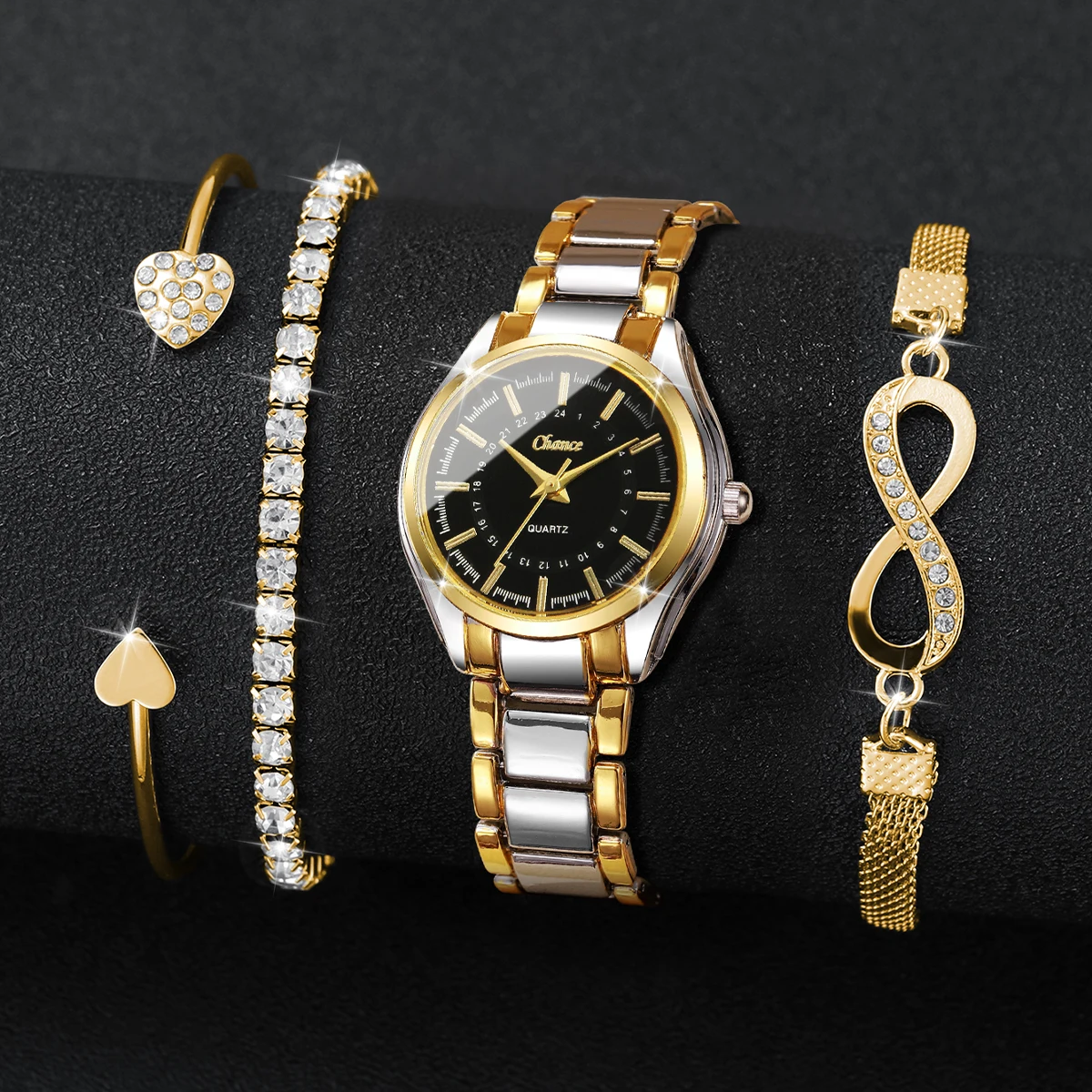 4 قطع من الساعات النسائية الأن - مراجعة Luxury Watch Girl وسعره