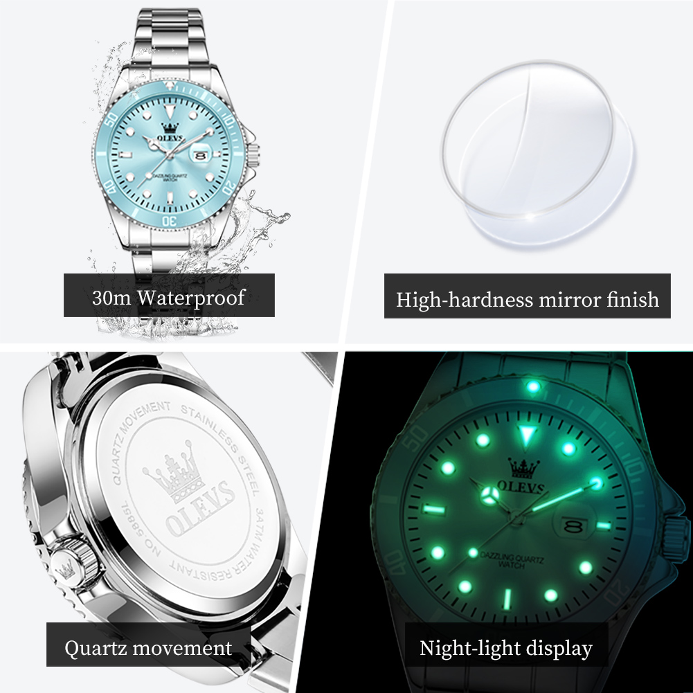 ساعة كوارتز فاخرة مقاومة للماء - مراجعة Luxury Watch Girl وسعره