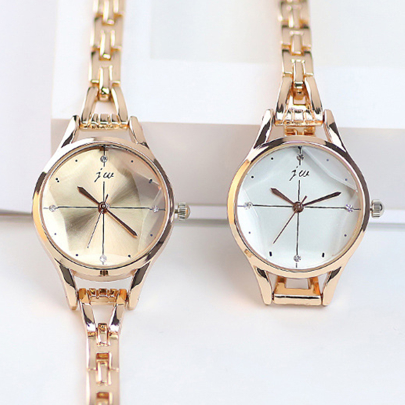 سوار ساعة للنساء أنيقة الذهب ا - مراجعة Luxury Watch Girl وسعره