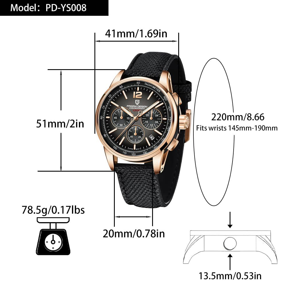 PAGANI تصميم جديد ساعة رجالي 4 - مراجعة Luxury Watch Quality وسعره