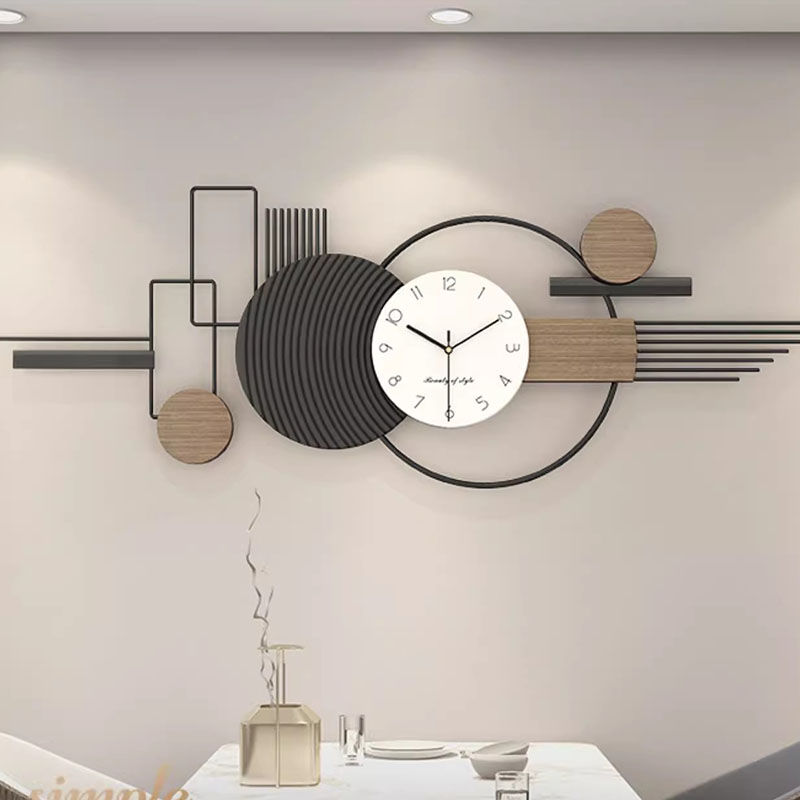ساعة حائط كبيرة وحديثة وبسيطة  - مراجعة Luxury Watch House وسعره