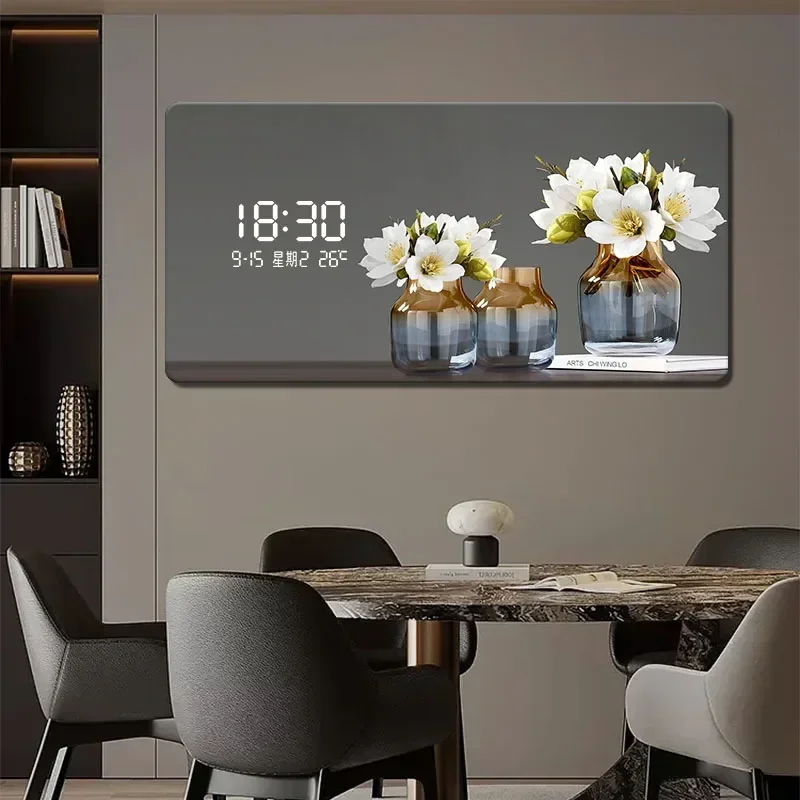ساعة حائط ذات شاشة رقمية فنية  - مراجعة Luxury Watch House وسعره