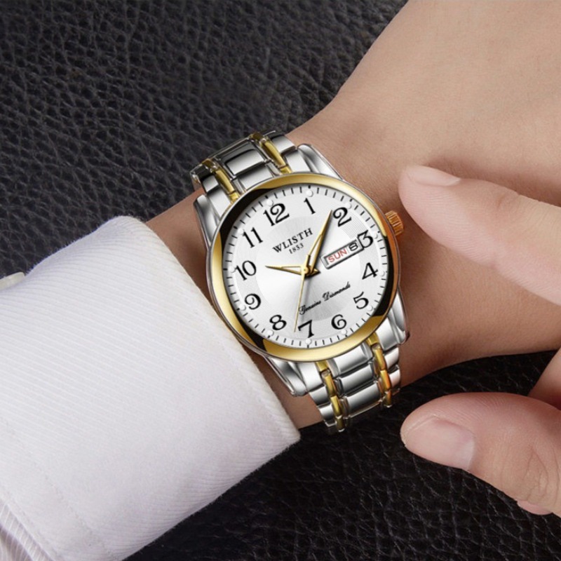 ساعة يد رجالية فاخرة كوارتز رق - مراجعة Luxury Watch Wallpaper وسعره