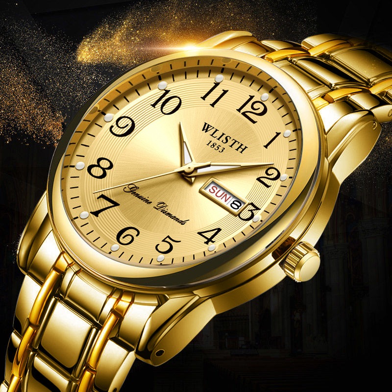ساعة يد رجالية فاخرة كوارتز رق - مراجعة Luxury Watch Wallpaper وسعره