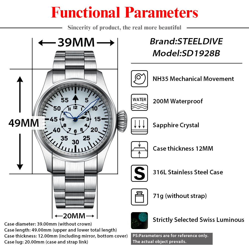 ساعة ميكانيكية STEELDIVE مع تا - مراجعة Seiko Watch Prospex وسعره