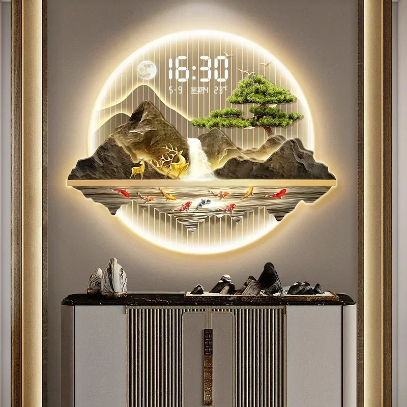 الفن جدارية ساعات الحائط Led غ - مراجعة Luxury Watch House وسعره