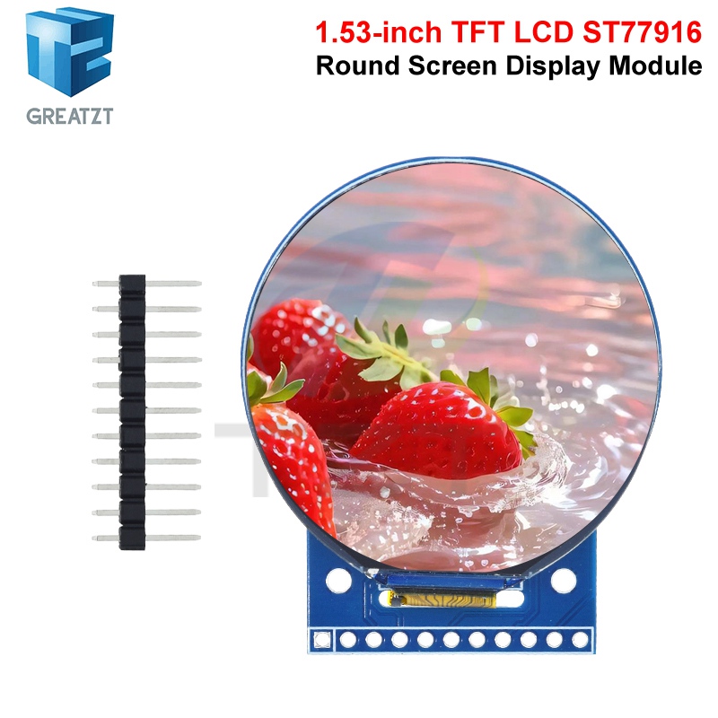 شاشة عرض TFT LCD دائرية مقاس 1 - مراجعة Regulator Display Watch وسعره