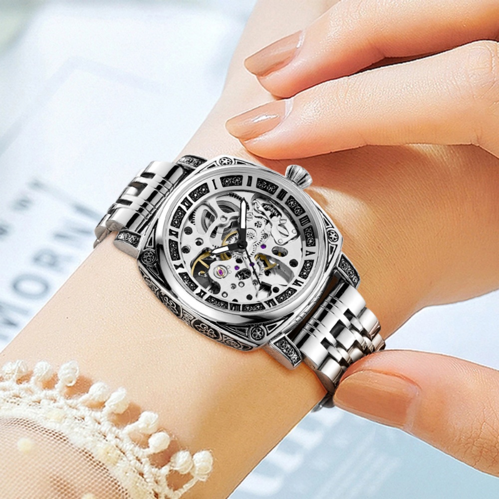 ساعة يد نسائية ميكانيكية مخصصة - مراجعة Luxury Watch Value وسعره
