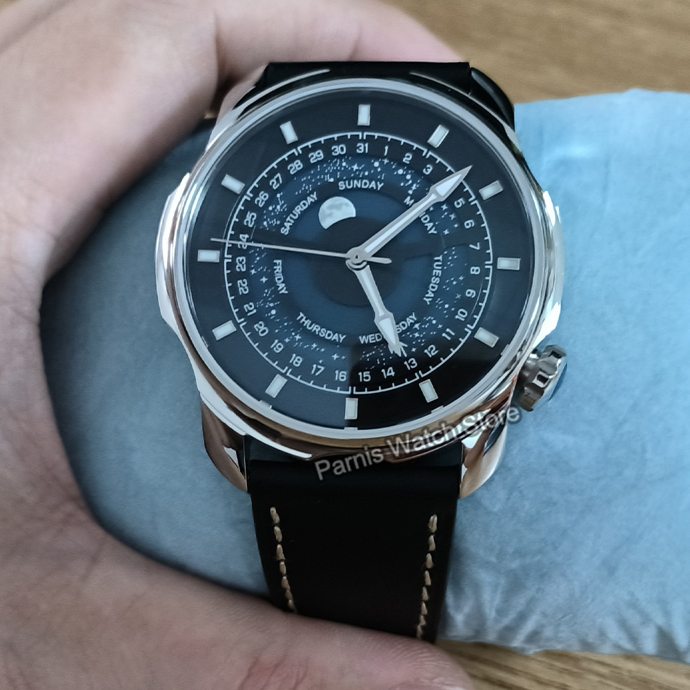ساعة بارنيس 42 ملم باللون الأز - مراجعة Minute Repeater Watch وسعره