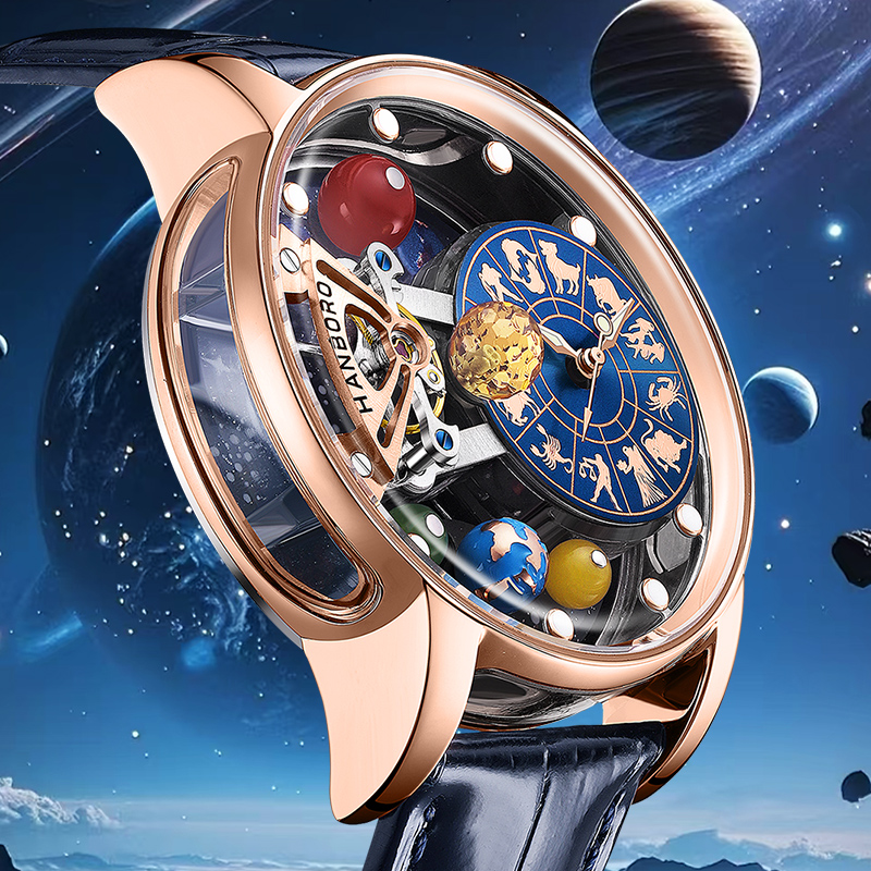 ساعة ستاري سكاي للرجال بهيكل ع - مراجعة Minute Repeater Watch وسعره