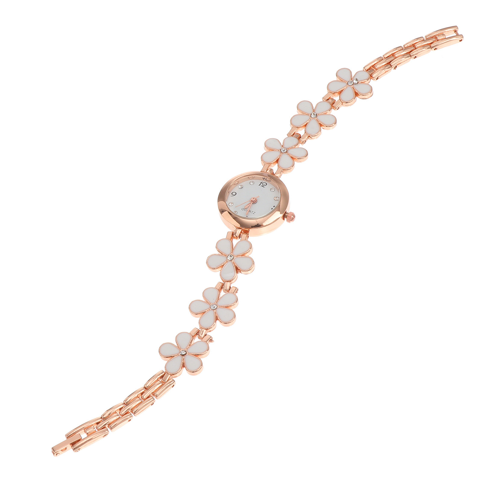 ساعة أنيقة بسوار أبيض مقاومة ل - مراجعة Luxury Watch Women وسعره