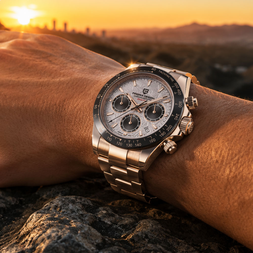ساعة رجالية فاخرة من العلامة ا - مراجعة Luxury Watch Quality وسعره