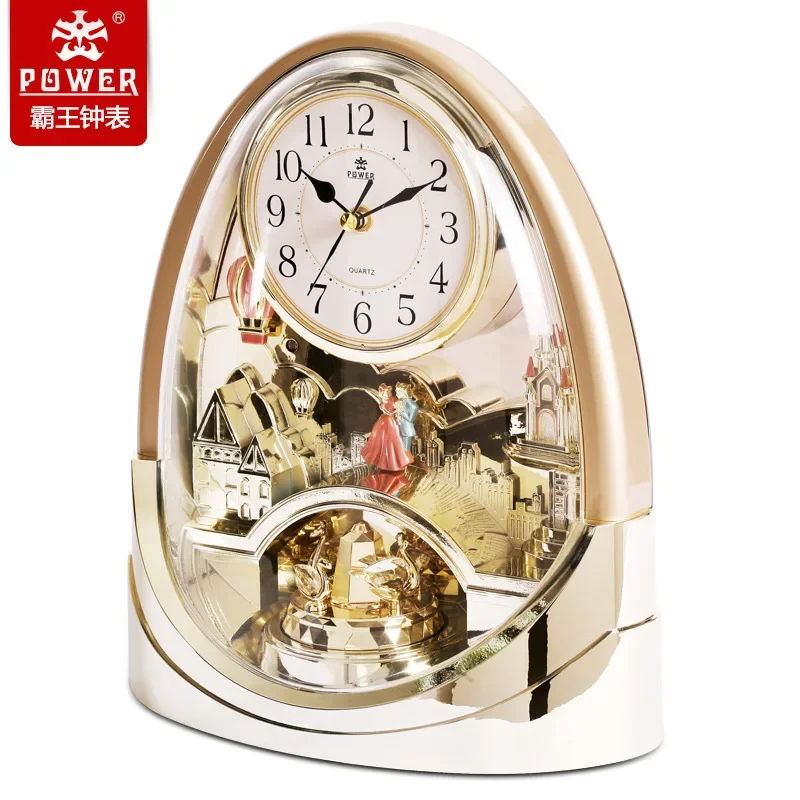 ساعة طاولة خشبية عتيقة بتصميم  - مراجعة Table Watch Luxury وسعره