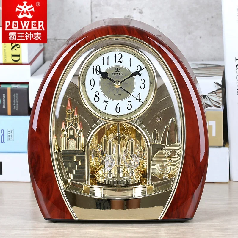 ساعة طاولة خشبية عتيقة بتصميم  - مراجعة Table Watch Luxury وسعره