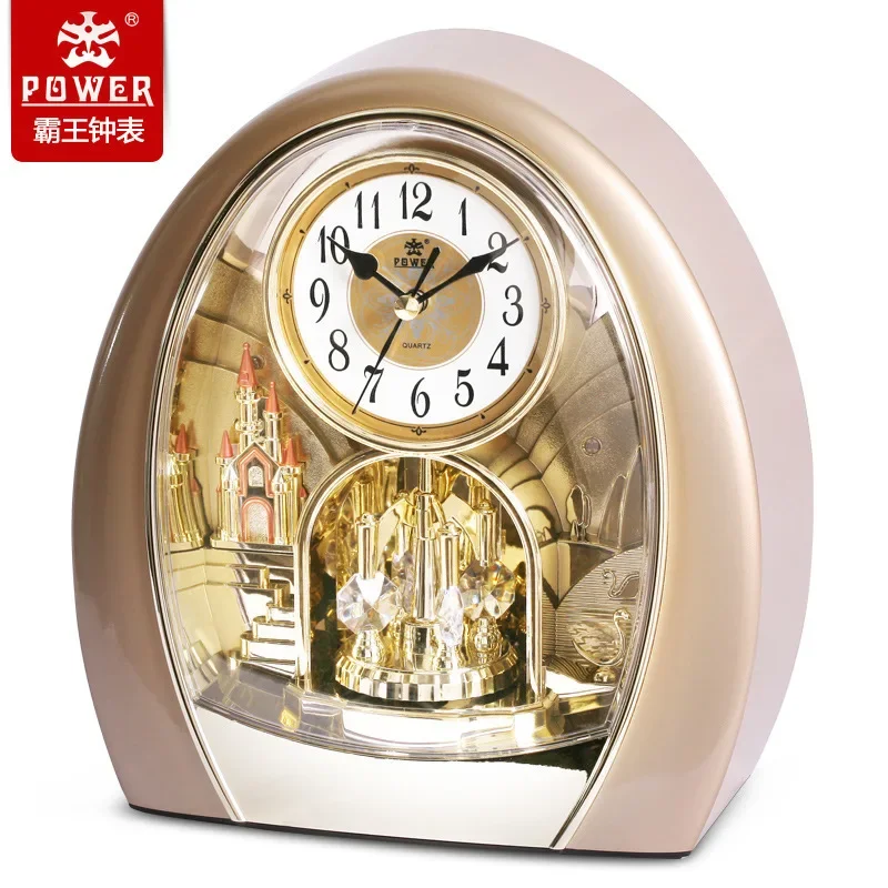 ساعة طاولة خشبية عتيقة بتصميم  - مراجعة Table Watch Luxury وسعره