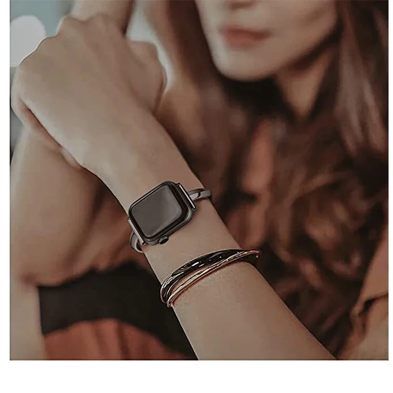 حزام ساعة فاخر لساعة أبل سلسلة - مراجعة Luxury Watch Ap وسعره
