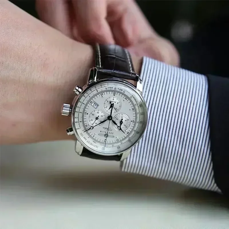 ساعة يد زيبيلين أوتوماتيكية جد - مراجعة Minute Repeater Watch وسعره