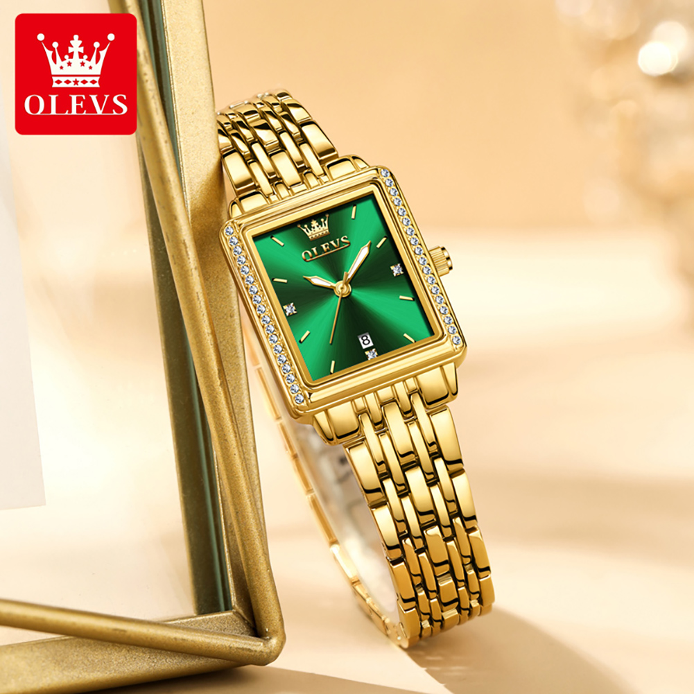 ساعة OLEVS 9995 للنساء، ساعة ف - مراجعة Luxury Watch Girl وسعره