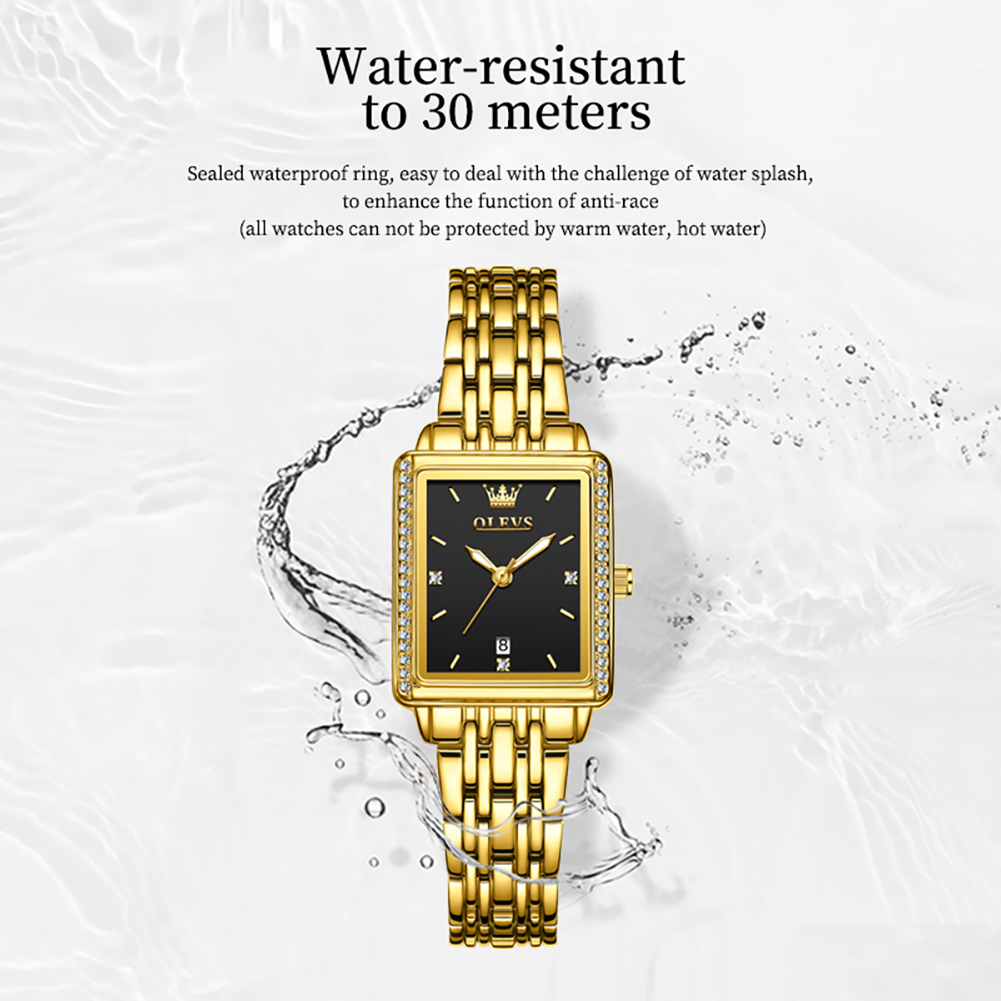 ساعة OLEVS 9995 للنساء، ساعة ف - مراجعة Luxury Watch Girl وسعره