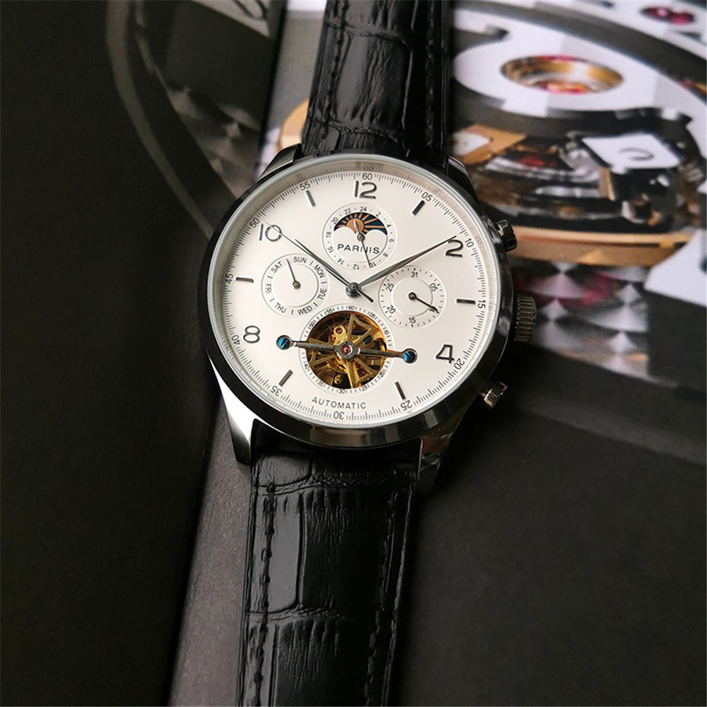 ساعة بارنيس 43 ملم بمينا أبيض  - مراجعة Minute Repeater Watch وسعره