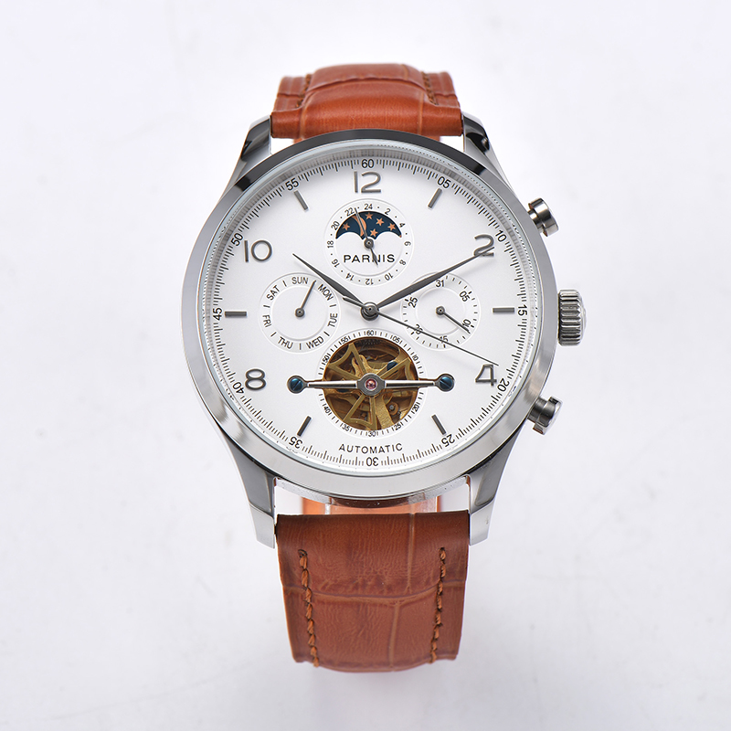 ساعة بارنيس 43 ملم بمينا أبيض  - مراجعة Minute Repeater Watch وسعره