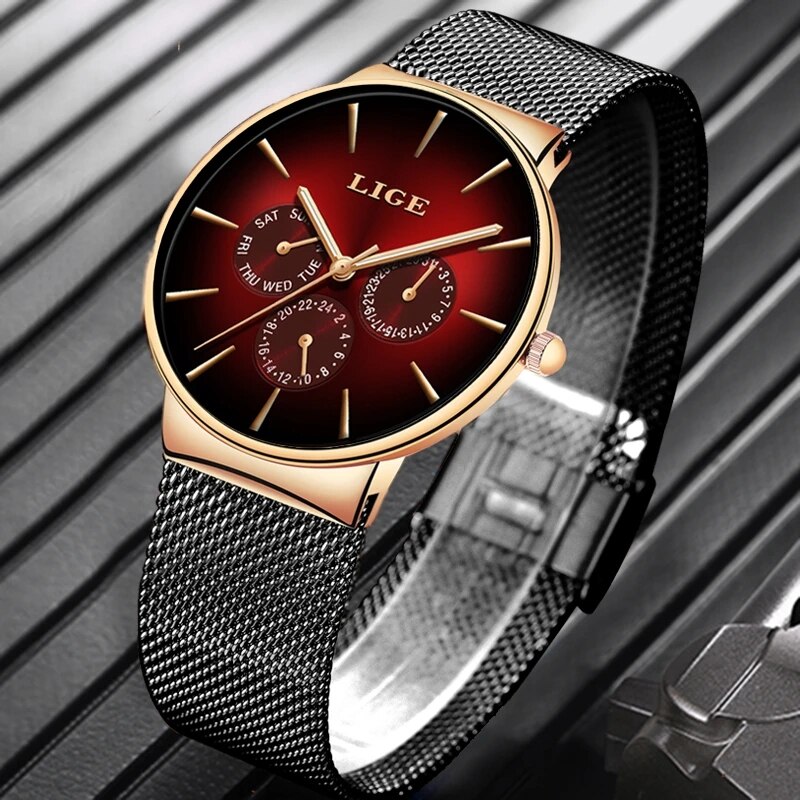 ساعات رجالية عصرية جديدة من LI - مراجعة Luxury Watch Low Price وسعره