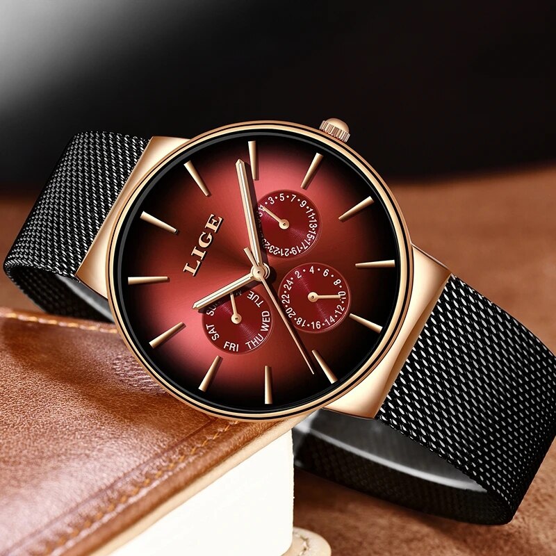 ساعات رجالية عصرية جديدة من LI - مراجعة Luxury Watch Low Price وسعره