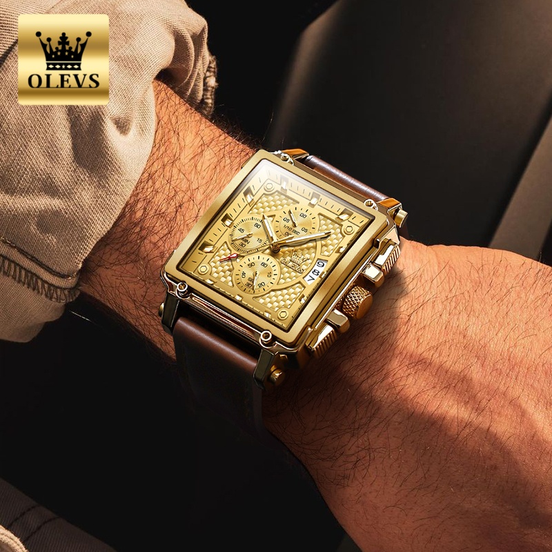 ساعات رجالية من ماركة OLEVS مق - مراجعة Luxury Watch Straps وسعره