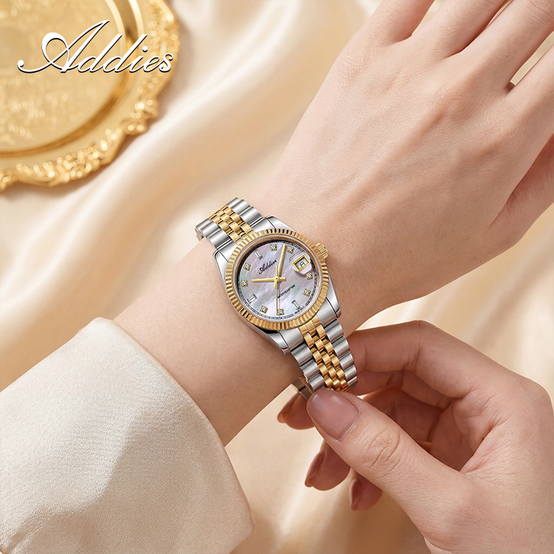 ساعات نسائية كوارتز من ADDIES  - مراجعة Luxury Watch Women وسعره