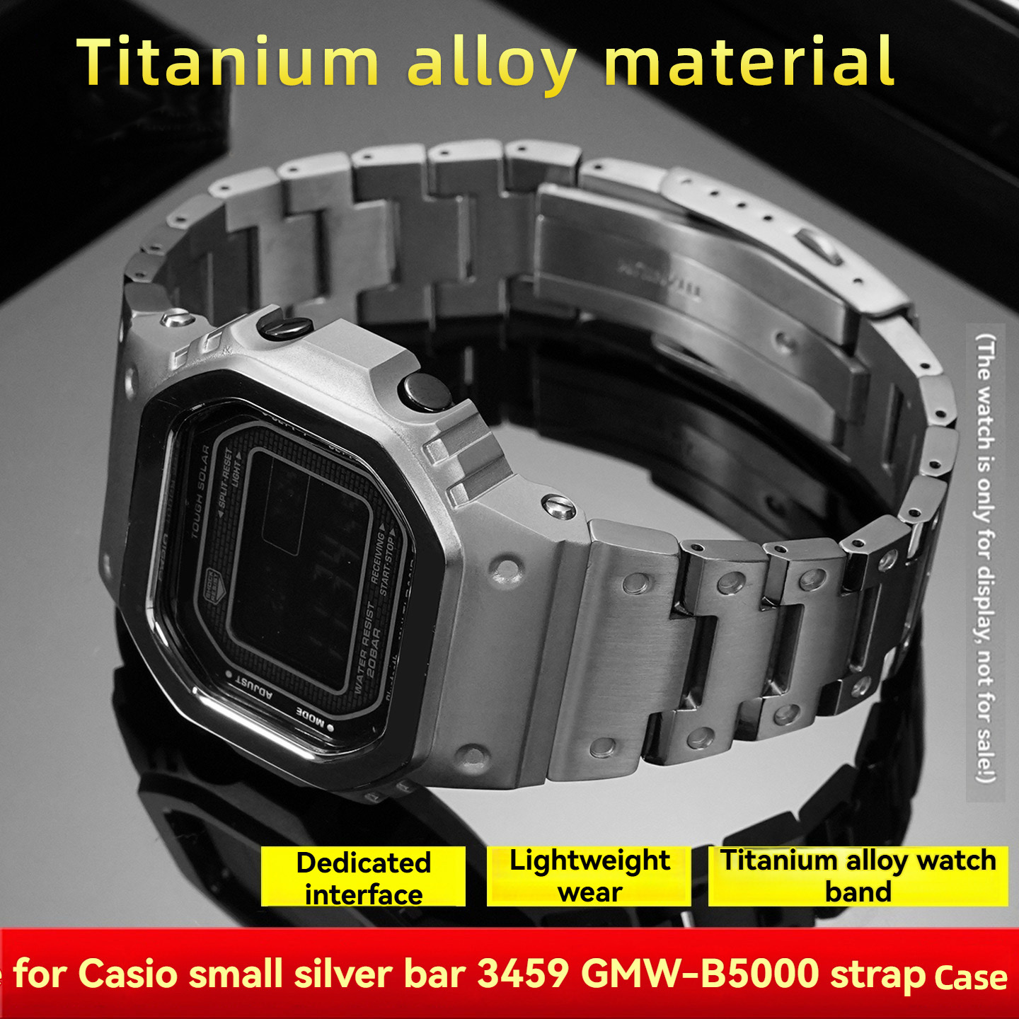 GMW-B5000 سبائك التيتانيوم طقم - مراجعة Luxury Watch Casio وسعره