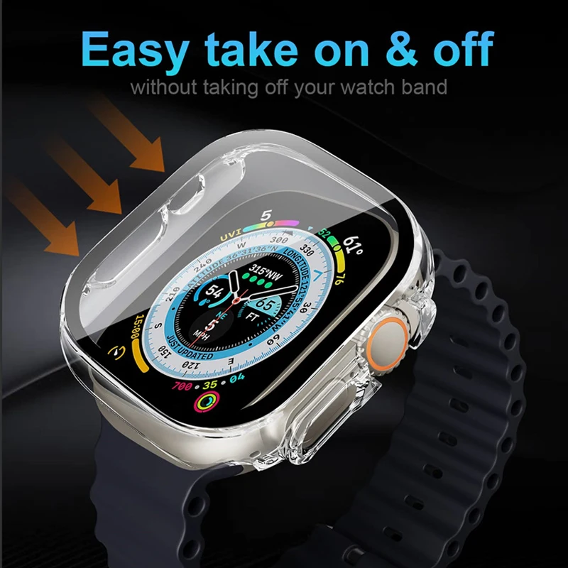 زجاج + حافظة لساعة أبل الترا 4 - مراجعة Luxury Watch Ap وسعره