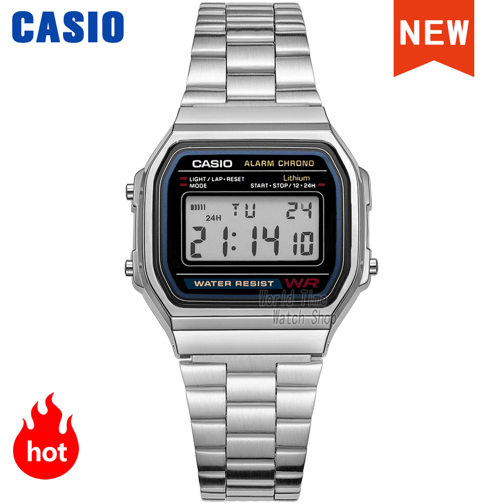 ساعة كاسيو فضية للرجال، طقم سا - مراجعة Luxury Watch Casio وسعره